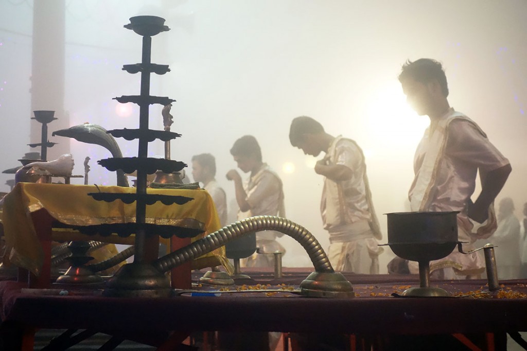 Morning ceremony