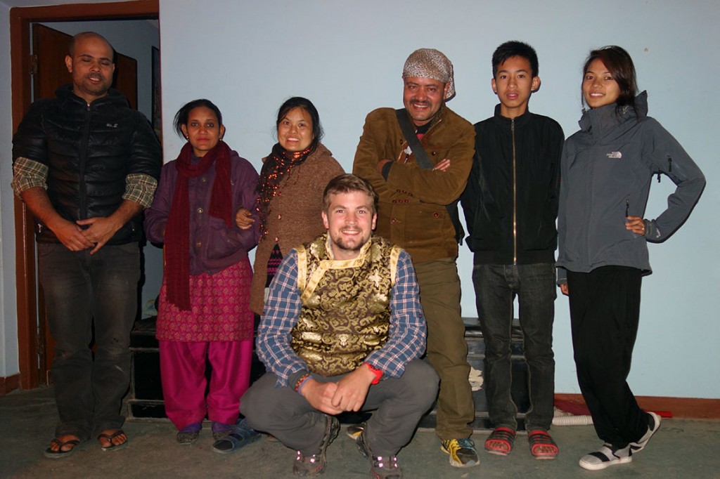 Bishnu, ses amis et moi !