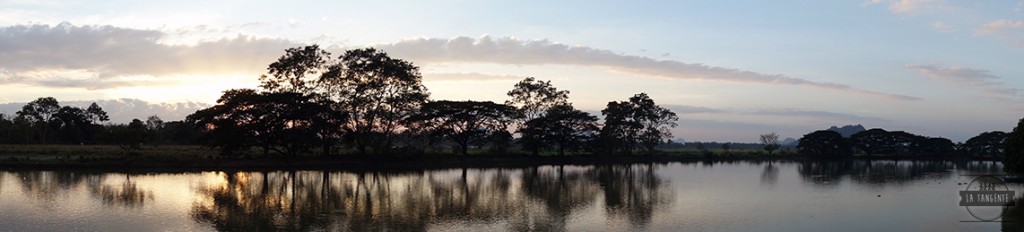 Sunset on Kyauk Kalap