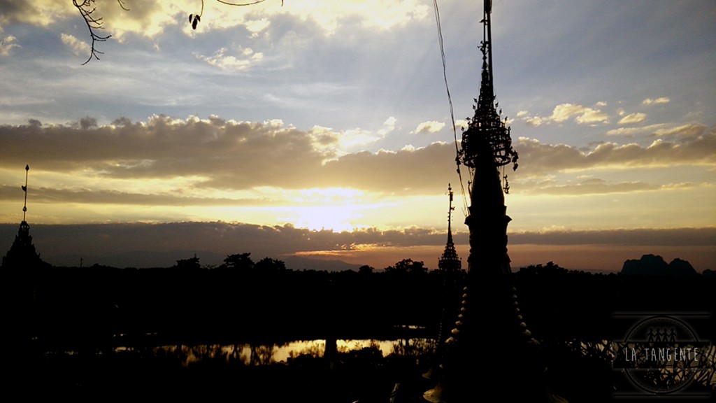Sunset on Kyauk Kalap