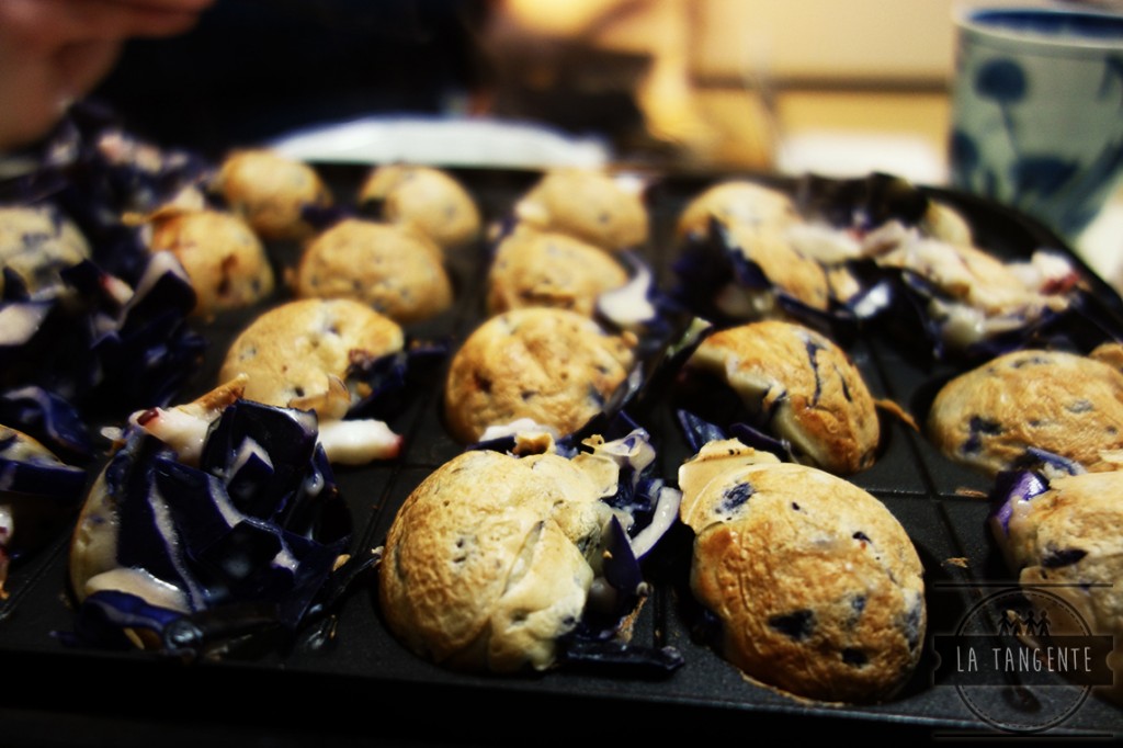 Boules de pâte au poulpe