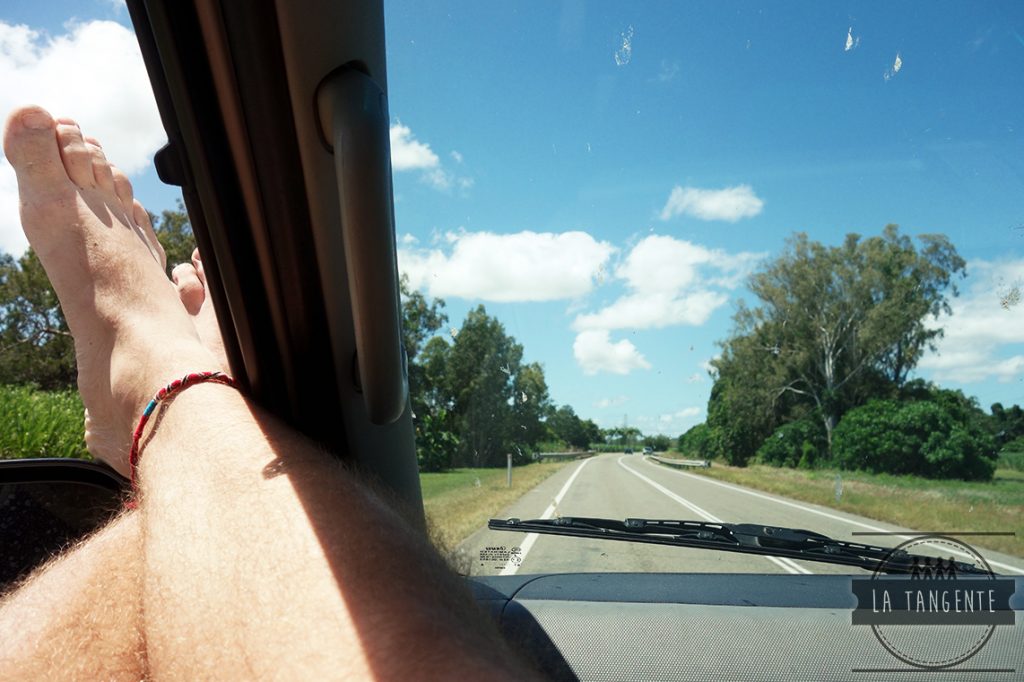 On the road