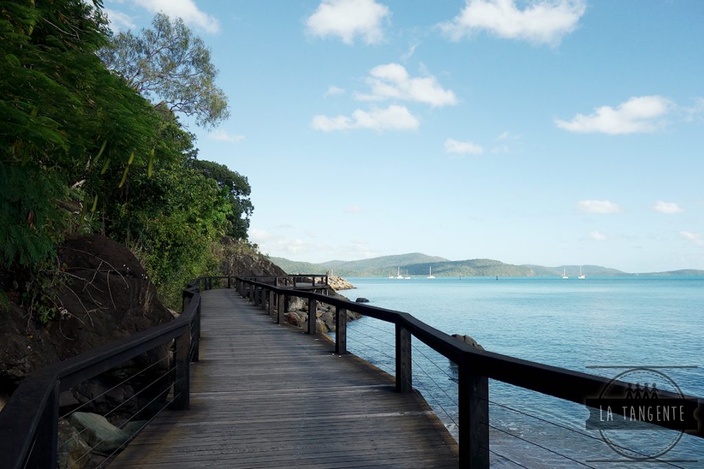 Promenade le long de la côte