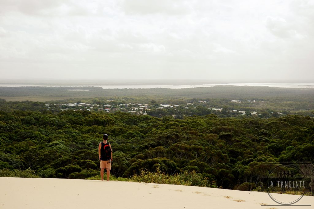 Première vue de la dune