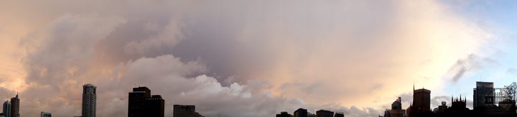 Dégradé de ciel