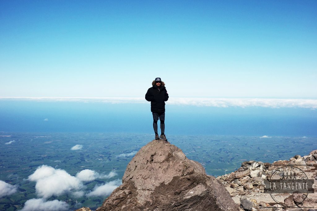 To the top!
