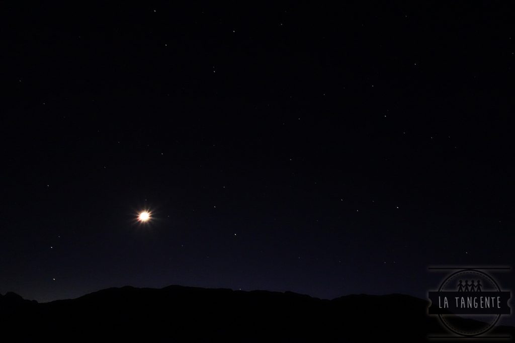Bright moon