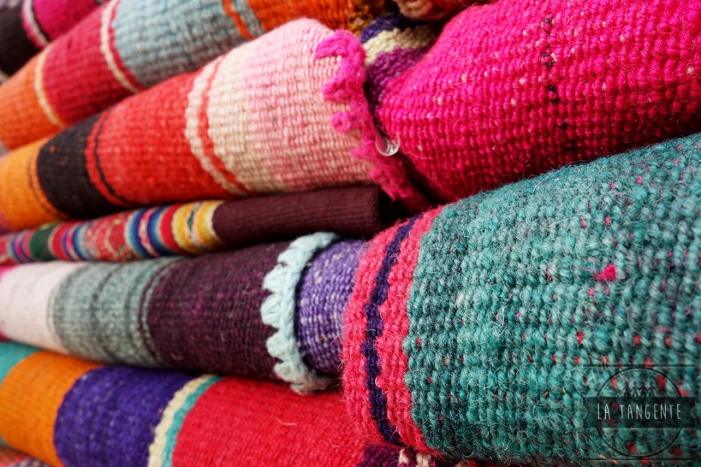 Les tissus de couleur
