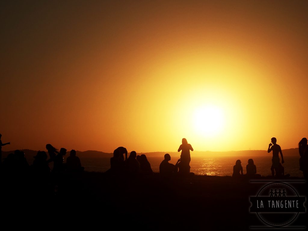 Coucher de soleil sur Barra