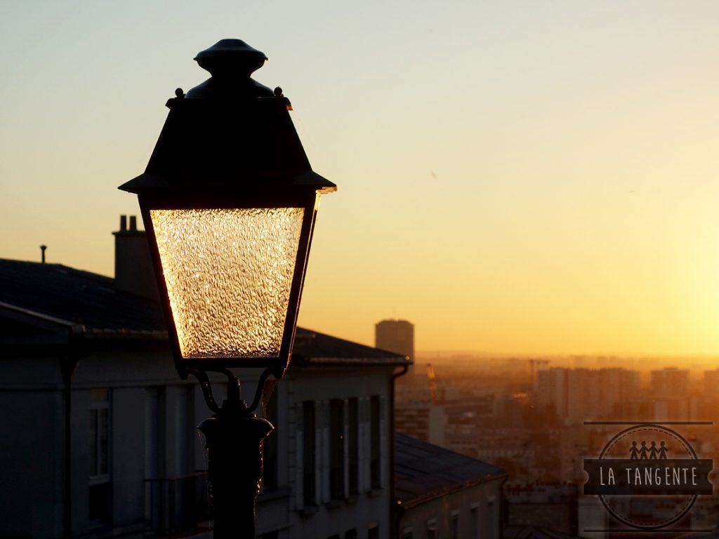Lever de soleil à Montmartre