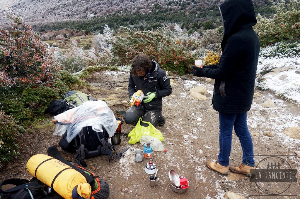 Un café en trek, en attendant les autres